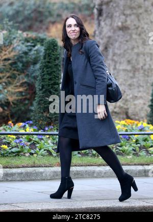 Londres, Royaume-Uni. 21 janvier 2019. La première ministre de Nouvelle-Zélande Jacinda Ardern arrive au 10 Downing Street pour une rencontre avec la première ministre Theresa May à Londres. (Photo Fred Duval/SOPA Images/Sipa USA) crédit : SIPA USA/Alamy Live News Banque D'Images