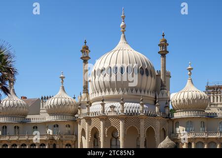 BRIGHTON, SUSSEX, Royaume-Uni, AOÛT 5 : vue du Pavillon Royal à Brighton Sussex le 5 août 2022 Banque D'Images