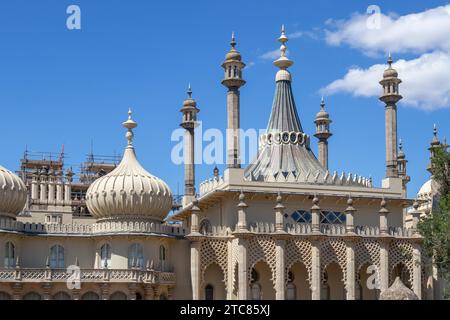 BRIGHTON, SUSSEX, Royaume-Uni, AOÛT 5 : vue du Pavillon Royal à Brighton Sussex le 5 août 2022 Banque D'Images