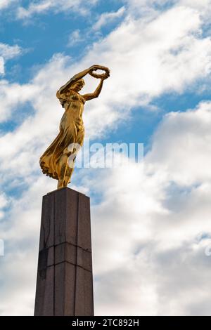 Une photo du Monument du souvenir, à Luxembourg-ville Banque D'Images