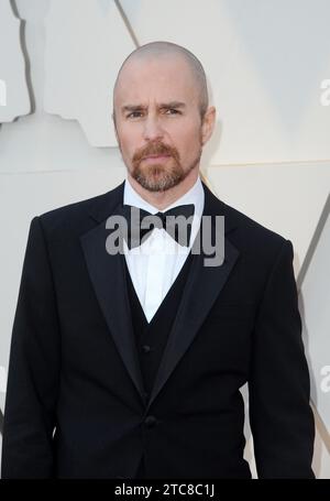 Sam Rockwell à la 91e cérémonie annuelle des Academy Awards qui s'est tenue au Hollywood and Highland à Los Angeles, États-Unis, le 24 février 2019 Banque D'Images