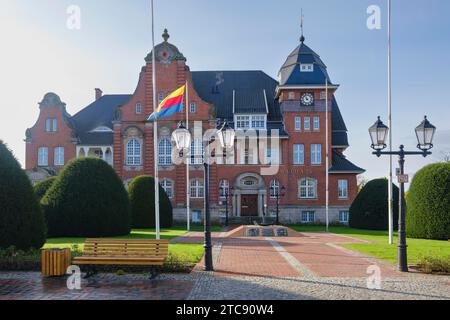 Hôtel de ville, Papenburg, Emsland, Basse-Saxe, Allemagne Banque D'Images