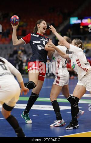 Gothenburg, Suède. 11 décembre 2023.Ćamila Mičijević de la Croatie pendant le lundi match de la coupe du monde de handball entre la Hongrie et la Croatie dans Scandinavium Arena.Gothenburg, Suède le 11 décembre 2023.photo : Adam Ihse/TT/code 9200 crédit : TT News Agency/Alamy Live News Banque D'Images