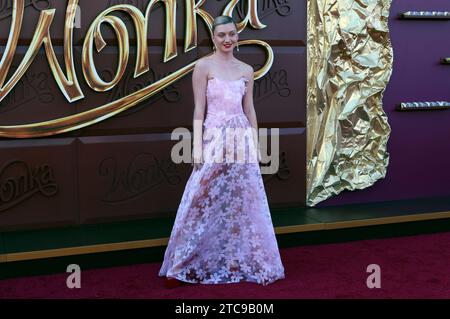 Anna Sitar BEI der Premiere des Kinofilms Wonka im Regency Village Theatre. Los Angeles, 10.12.2023 *** Anna Sitar à la première du film Wonka au Regency Village Theatre Los Angeles, 10 12 2023 Foto:xD.xBedrosianx/xFuturexImagex wonka 3209 crédit : Imago/Alamy Live News Banque D'Images