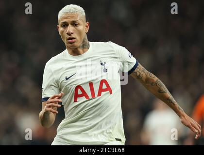 Londres, Royaume-Uni. 10 décembre 2023. Richarlison de Tottenham Hotspur lors du match de Premier League au Tottenham Hotspur Stadium, Londres. Le crédit photo devrait se lire : Paul Terry/Sportimage crédit : Sportimage Ltd/Alamy Live News Banque D'Images