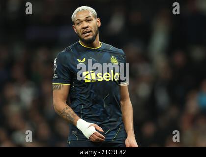 Londres, Royaume-Uni. 10 décembre 2023. Joelinton de Newcastle United lors du match de Premier League au Tottenham Hotspur Stadium, Londres. Le crédit photo devrait se lire : Paul Terry/Sportimage crédit : Sportimage Ltd/Alamy Live News Banque D'Images