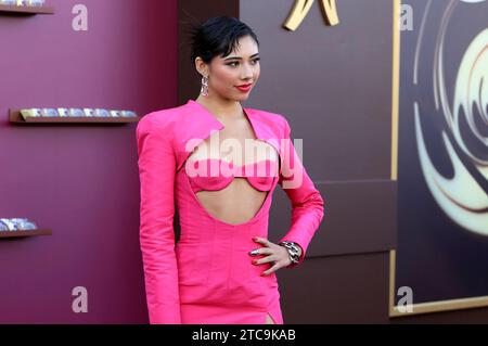 Xochitl Gomez BEI der Premiere des Kinofilms 'Wonka' im Regency Village Theatre. Los Angeles, 10.12.2023 Banque D'Images