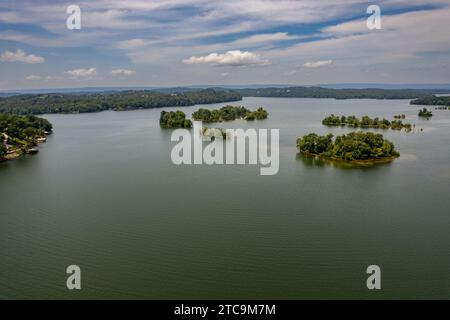 Harrison Bay, Waconda point, Tennessee Banque D'Images