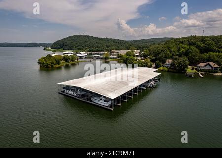 Harrison Bay, Waconda point, Tennessee Banque D'Images