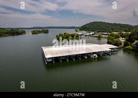 Harrison Bay, Waconda point, Tennessee Banque D'Images