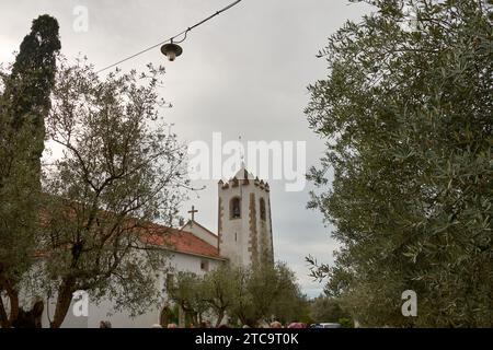 Iglesia matriz de Tentugal en Portugal Banque D'Images