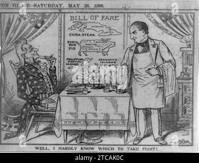 Eh bien, je ne sais pas qui de prendre d'abord ! Banque D'Images