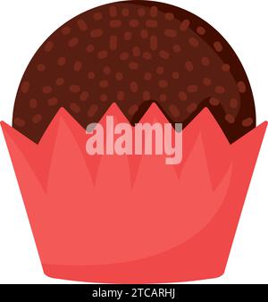 brésil nourriture brigadeiro Illustration de Vecteur