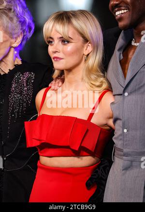 Londres, Royaume-Uni. 11 décembre 2023. Millie Gibson au London Eye pour célébrer le prochain épisode spécial de Noël de Doctor Who. Crédit : SOPA Images Limited/Alamy Live News Banque D'Images
