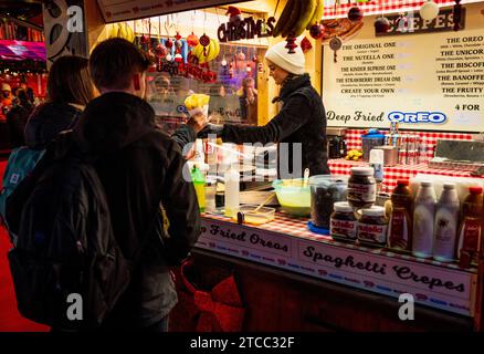 'WinterFest' de Glasgow à George Square, Glasgow, Écosse Banque D'Images