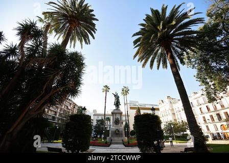 Valence, 07/10/2016. Statue de Jaime I sur la Plaza del parterre. Photo : Rober Solsona Archdc. Crédit : Album / Archivo ABC / Rober Solsona Banque D'Images