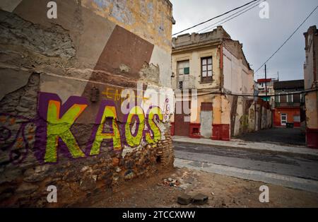 Valence, 10/26/2015. Quartier de Cabanyal. Photo : Rober Solsona Archdc. Crédit : Album / Archivo ABC / Rober Solsona Banque D'Images