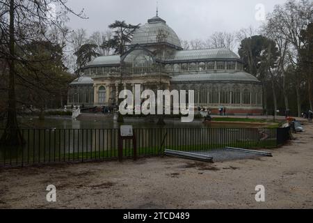 Madrid, 04/06/2018. El Retiro rouvre au public après avoir été fermé pendant 15 jours, avec de nombreuses zones fermées et limitées. Photo : Maya Balanya ARCHDC. Crédit : Album / Archivo ABC / Maya Balanya Banque D'Images