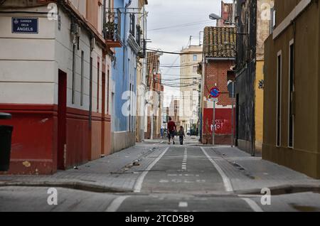 Valence, 10/26/2015. Quartier de Cabanyal. Photo : Rober Solsona Archdc. Crédit : Album / Archivo ABC / Rober Solsona Banque D'Images