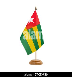 Drapeau du Togo Banque D'Images