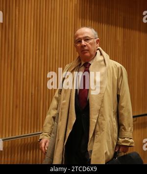 Madrid, 01/09/2018. commission d'enquête sur la crise bancaire au Congrès des députés avec l'apparition de Rodrigo Rato. Photo : Jaime García. ARCHDC. Crédit : Album / Archivo ABC / Jaime García Banque D'Images