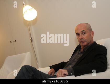 Madrid, 10/06/2015. Entretien avec Don Winslow. Photo : Rafa Albarrán Archdc. Crédit : Album / Archivo ABC / Rafa Albarrán Banque D'Images