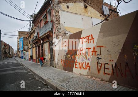 Valence, 10/26/2015. Quartier de Cabanyal. Photo : Rober Solsona Archdc. Crédit : Album / Archivo ABC / Rober Solsona Banque D'Images