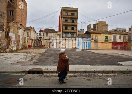 Valence, 10/26/2015. Quartier de Cabanyal. Photo : Rober Solsona Archdc. Crédit : Album / Archivo ABC / Rober Solsona Banque D'Images