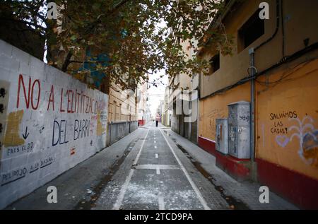 Valence, 10/26/2015. Quartier de Cabanyal. Photo : Rober Solsona Archdc. Crédit : Album / Archivo ABC / Rober Solsona Banque D'Images