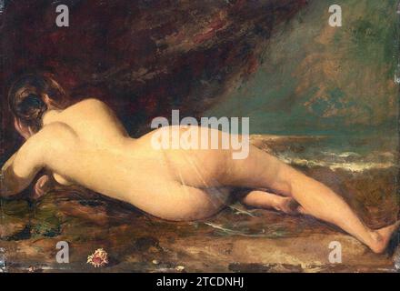 William Etty - Ariane. Banque D'Images