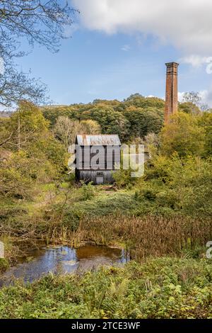 Stott Park Bobbin Mill près de Finsthwaite dans le Lake District, Cumbria Banque D'Images