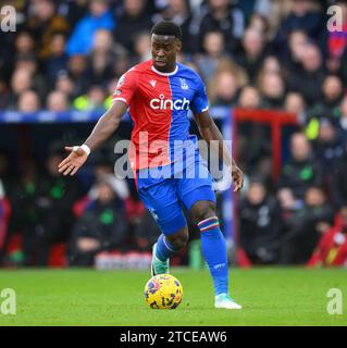 Londres, Royaume-Uni. 09 décembre 2023. 09 décembre 2023 - Crystal Palace v Liverpool - Premier League - Selhurst Park. Marc Guehi du Crystal Palace lors du match de Premier League contre Liverpool. Crédit photo : Mark pain/Alamy Live News Banque D'Images