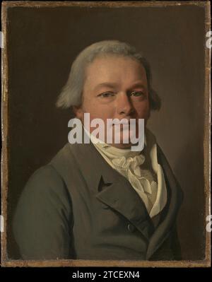 Portrait d'un homme 1976 par Louis Leopold Boilly Banque D'Images