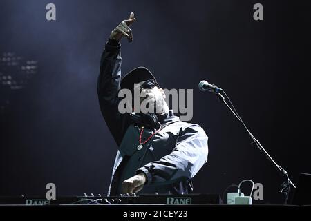 LONDRES, ANGLETERRE - DÉCEMBRE 11 : DJ Lord (Lord Asword) de "Cypress Hill" se produisant à O2 Arena, Greenwich le 11 décembre 2023 à Londres, Angleterre, UK.CAP/MAR © MAR/Capital Pictures/MediaPunch *** USA ONLY*** Banque D'Images