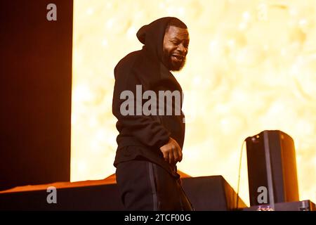 LONDRES, ANGLETERRE - 11 DÉCEMBRE : Obie Trice joue à O2 Arena, Greenwich le 11 décembre 2023 à Londres, Angleterre, Royaume-Uni. CAP/MAR MAR/Capital Pictures / MediaPunch *** Etats-Unis SEULEMENT*** Copyright : xCapitalxPicturesx/xMediaPunchx Banque D'Images