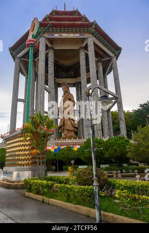 Déesse Kuan Yim au temple Kek Lok si, Penang, Malaisie Banque D'Images