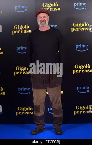 Rome, Italie. 12 décembre 2023. ROME, ITALIE - DÉCEMBRE 12 : Pietro Sermonti assiste à un photocall pour le film 'Gigolò per caso' au Cinéma Quattro Fontane le 12 décembre 2023 à Rome, Italie. Crédit : dpa/Alamy Live News Banque D'Images
