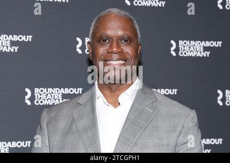 **FICHIER PHOTO** André Braugher est décédé. NEW YORK, NY- 12 MARS : André Braugher lors de la photo pour la production de Roundabout Theatre Company Birthday Candles qui a eu lieu au American Airlines Theatre le 12 mars 2020, à New York. Crédit : Joseph Marzullo/MediaPunch Banque D'Images