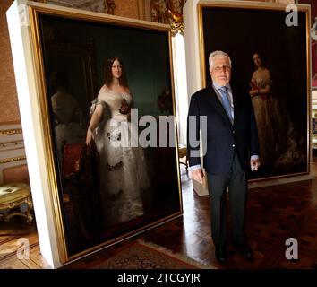 Madrid, 05/25/2021. Le duc d'Alba lors de la présentation de l'exposition 'Eugenia Emperatriz' au Palais de Liria. Photo : Ernesto Agudo. ARCHDC. Crédit : Album / Archivo ABC / Ernesto Agudo Banque D'Images