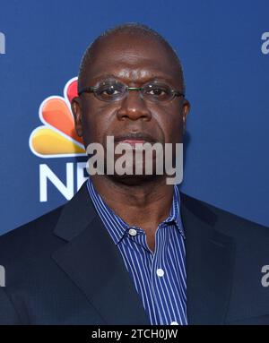 Los Angeles, États-Unis. 12 décembre 2023. Andre Braugher, acteur de Brooklyn Nine Nine Nine et homicide, 61 ans, est décédé après une brève maladie le 11 décembre 2023.------------------------------------------------------------ 16 septembre 2014 Los Angeles, CA. Andre Braugher NBC Vanity Fair saison TV 2014-2015 Red Carpet événement au Hyde Sunset Kitchen © Lisa OConnor/AFF-USA.com crédit : AFF/Alamy Live News Banque D'Images