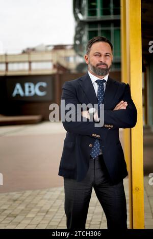 Madrid, 04/27/2021. Santiago Abascal au siège de ABC. Photo : Matías Nieto. Archdc. Crédit : Album / Archivo ABC / Matías Nieto Koenig Banque D'Images