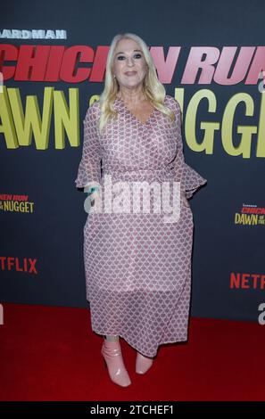 Londres, Royaume-Uni. 10 décembre 2023. Vanessa Feltz a assisté à la première britannique de 'Chicken Run : Dawn of the Nugget' à Picturehouse Central à Londres. Crédit : SOPA Images Limited/Alamy Live News Banque D'Images