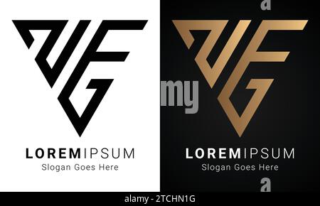 Design initial de luxe ZE ou EZ Monogram Text Letter logo Design Illustration de Vecteur