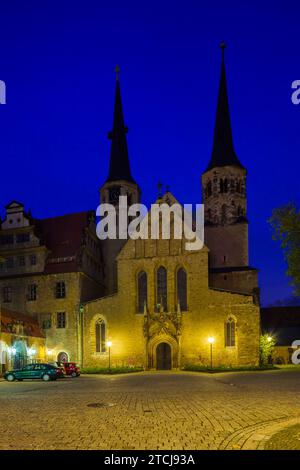 Cathédrale de Merseburg St. Jean le Baptiste et Saint Laurence Banque D'Images