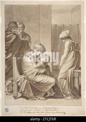 Andromache et Astyanax 1999 par Pierre Paul Prud'hon Banque D'Images