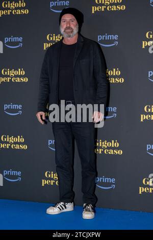 L'acteur italien Pietro Sermonti lors du photocall pour la présentation de la série italienne sur Amazon Prime Video, 'Gigolo per caso' à Rome sur Banque D'Images