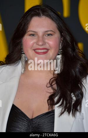 Hannah Pistoia beim projection spéciale des films Netflix 'Maestro' im Academy Museum of Motion Pictures. Los angles, 12.12.2023 Banque D'Images