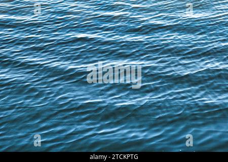 Vagues et ondulations douces Banque D'Images