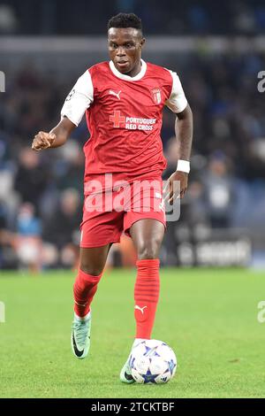 Naples, Italie. 12 décembre 2023. Bruma du SC Braga lors du match de l'UEFA Champions League entre le SSC Napoli et le SC Braga au Stadio Diego Armando Maradona Naples Italie le 12 décembre 2023. Crédit : Franco Romano/Alamy Live News Banque D'Images