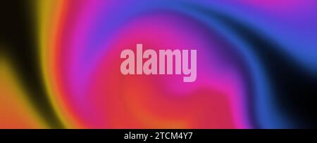 fond de tourbillon psychédélique, illustration numérique dessinée à la main Banque D'Images